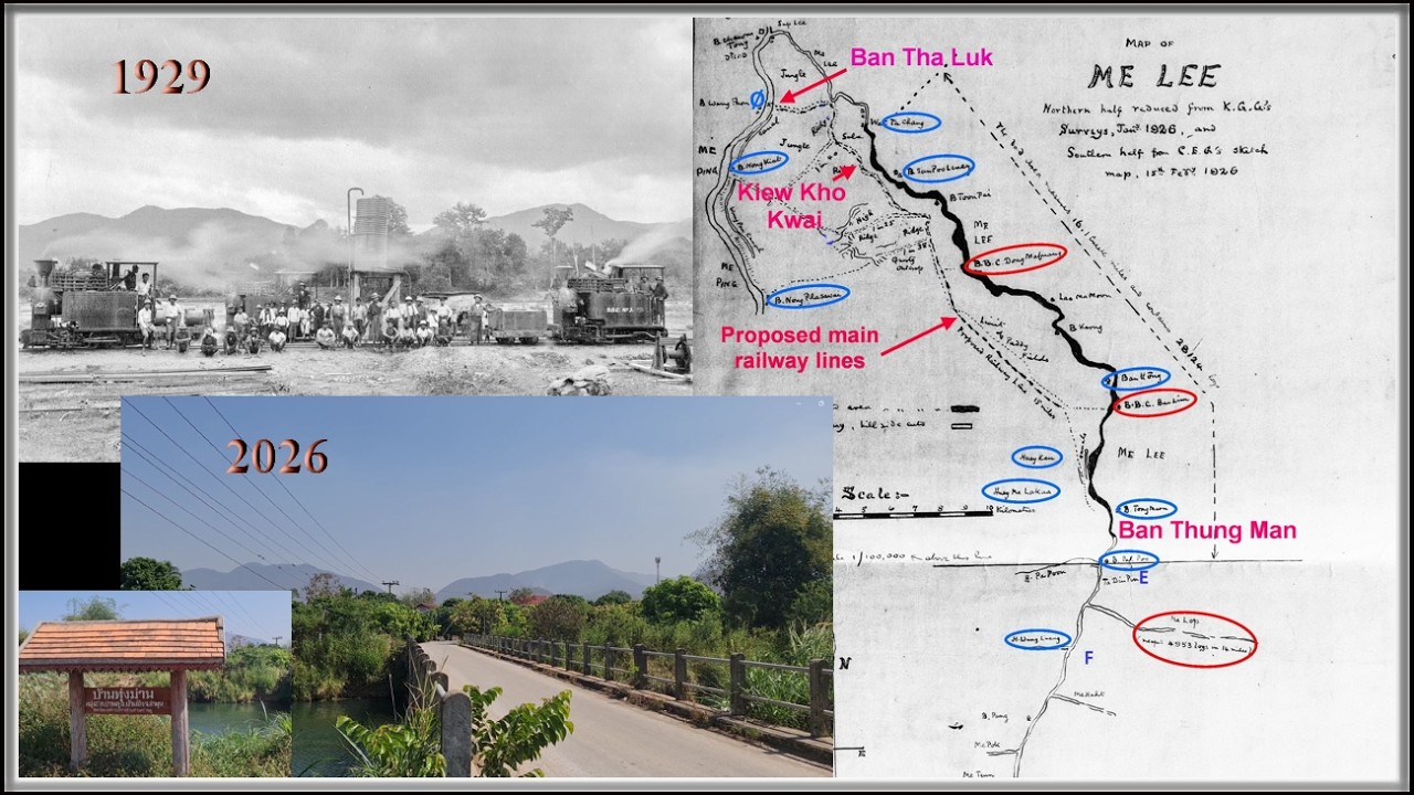 รถไฟขนซุงป่าแม่ลี้ เมืองลำพูน (Logging Railways in Northern Siam's Forests. Part II)