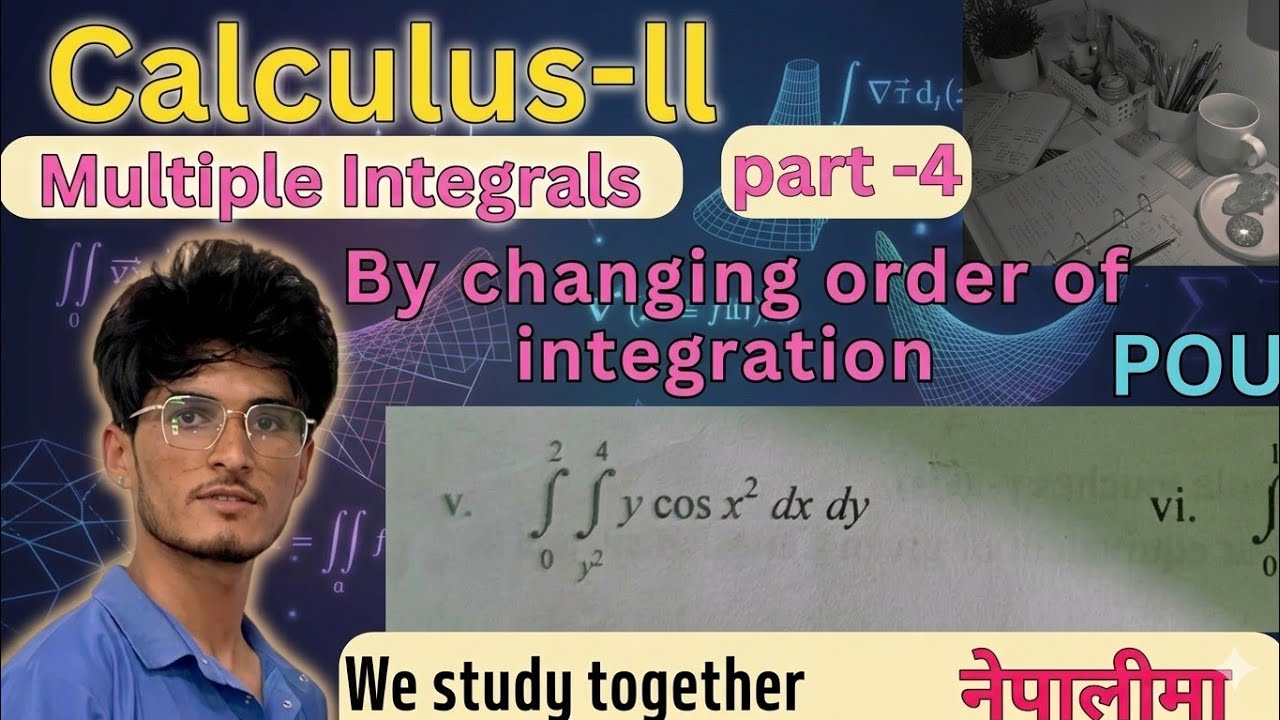 Calculus-ll # Multiple Integrals l Solving double integral by changing ...