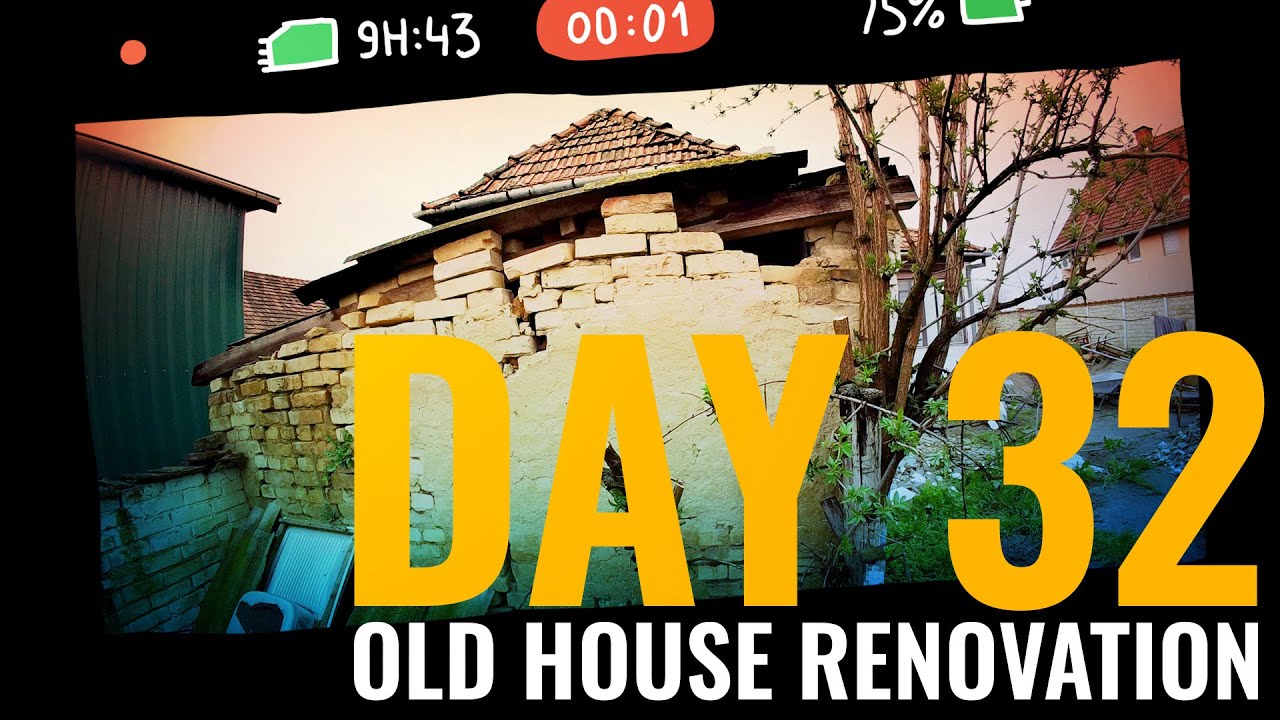 OLD HOUSE RENOVATION DAY 32 | RAKIJA & SHED DEMOLITION
