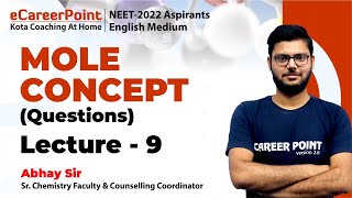 Mole Concept | Lecture - 9 | Chemistry | Class XI | Abhay Sir | @eCareerPointEnglishMedium screenshot 5