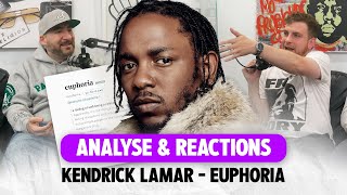 Reaction et Analyse: Kendrick Lamar - Euphoria | Rap Talk #5