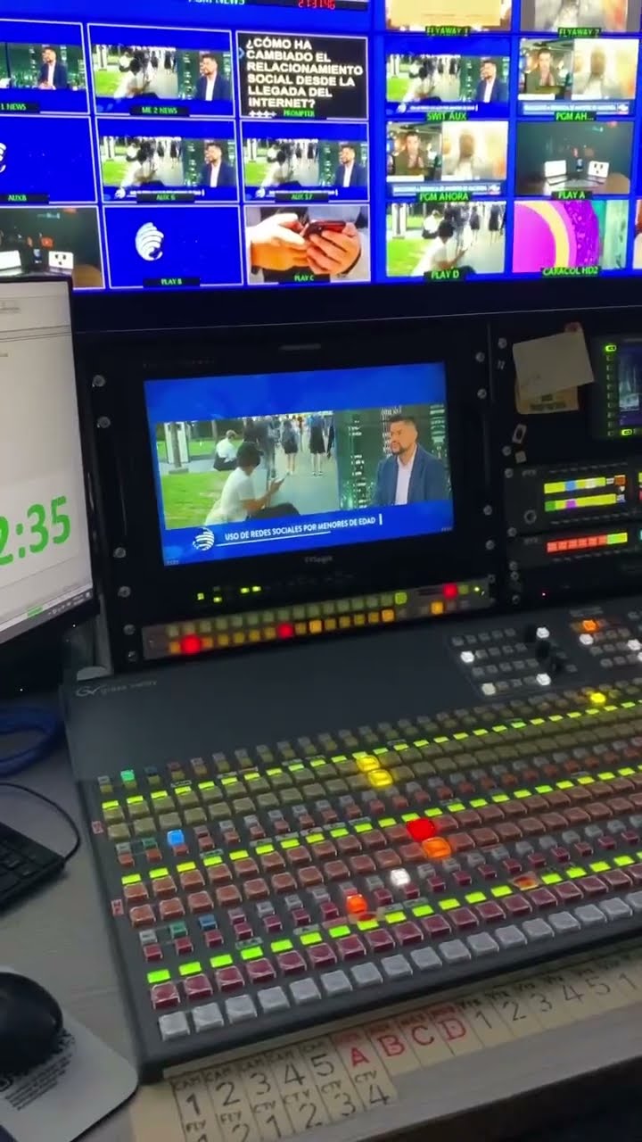 Detrás de cámaras de nuestro programa de esta semana