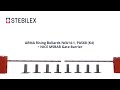 Arma Rising Bollard integrated with NICE M5BAR gate barrier | UAE | Stebilex #bollards #gatebarrier