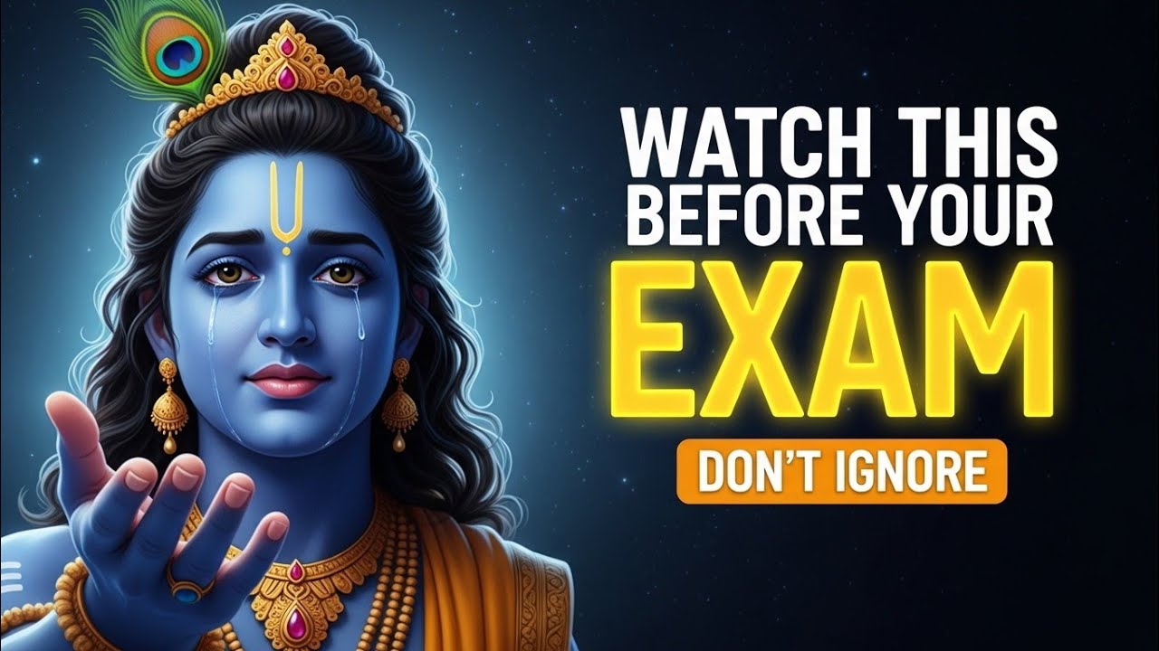 Before Your Exam, Listen to Krishna Once