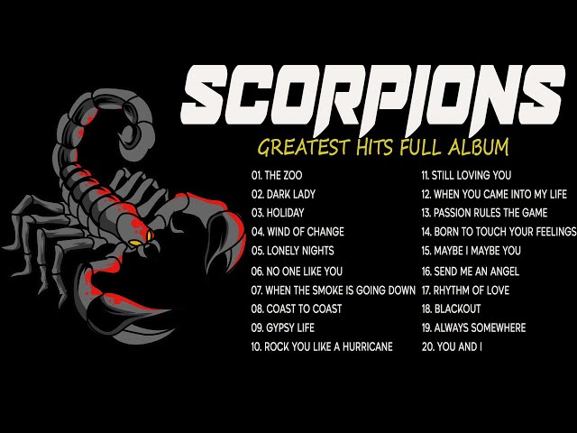 Scorpions Gold Greatest Hits Album | Best of Scorpions | Scorpions Playlist 2023 class=