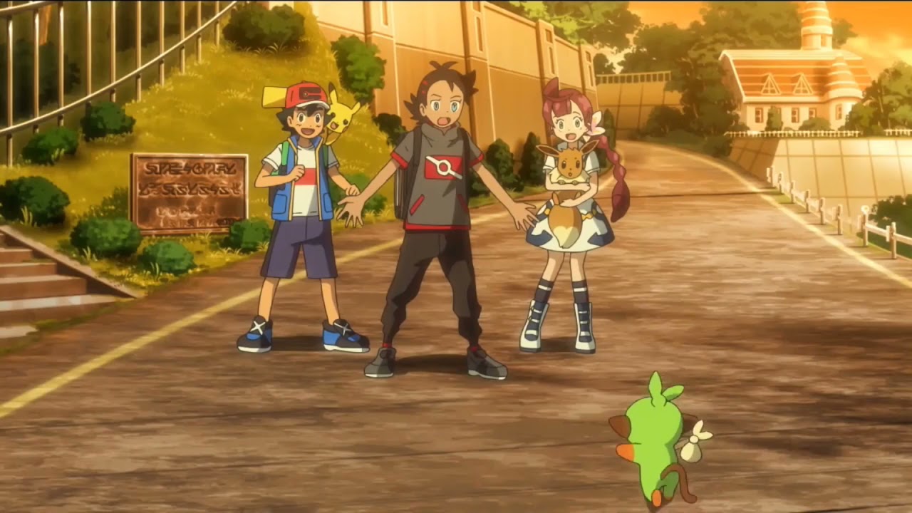 Pokemon Journeys Grookey Finished The Race