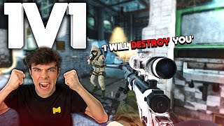 I 1v1'd my Cutest Subscriber in the Gulag on COD Mobile... *NEW MAP*