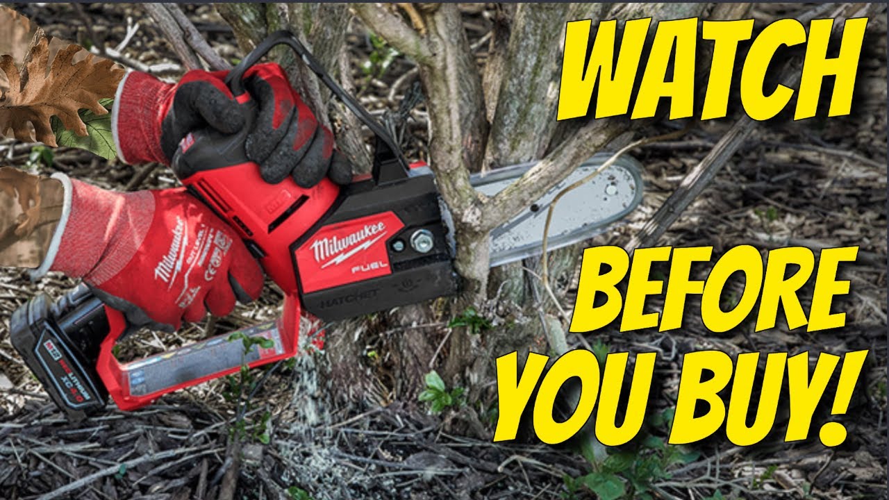 Milwaukee HATCHET Chainsaw REVIEW YouTube