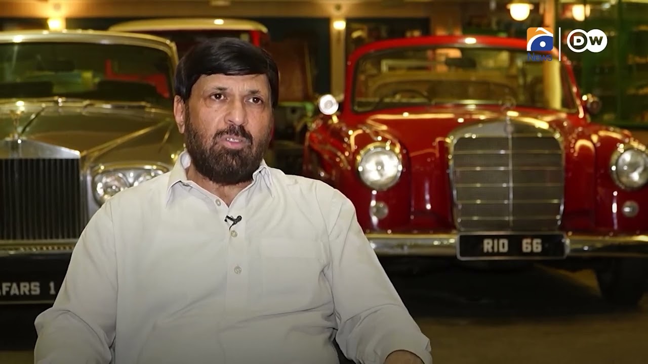 40 vintage cars are in the garage of this enthusiast in Pakistan.