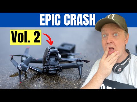 Epic Drone Fails - Drone Crash 2022 - A Year of PAIN