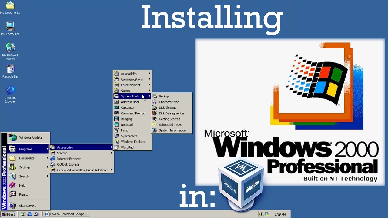 windows 2000 iso for virtualbox image download