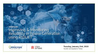 Improving and Monitoring Reliability in Power Generation using RtDUET screenshot 1