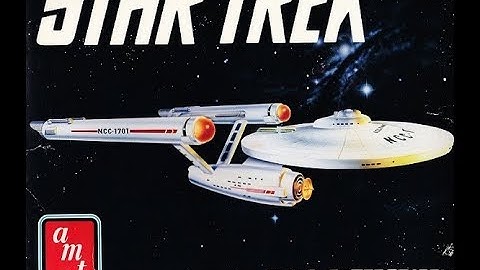 AMT 1989 Star Trek U S S  Enterprise kit 6676