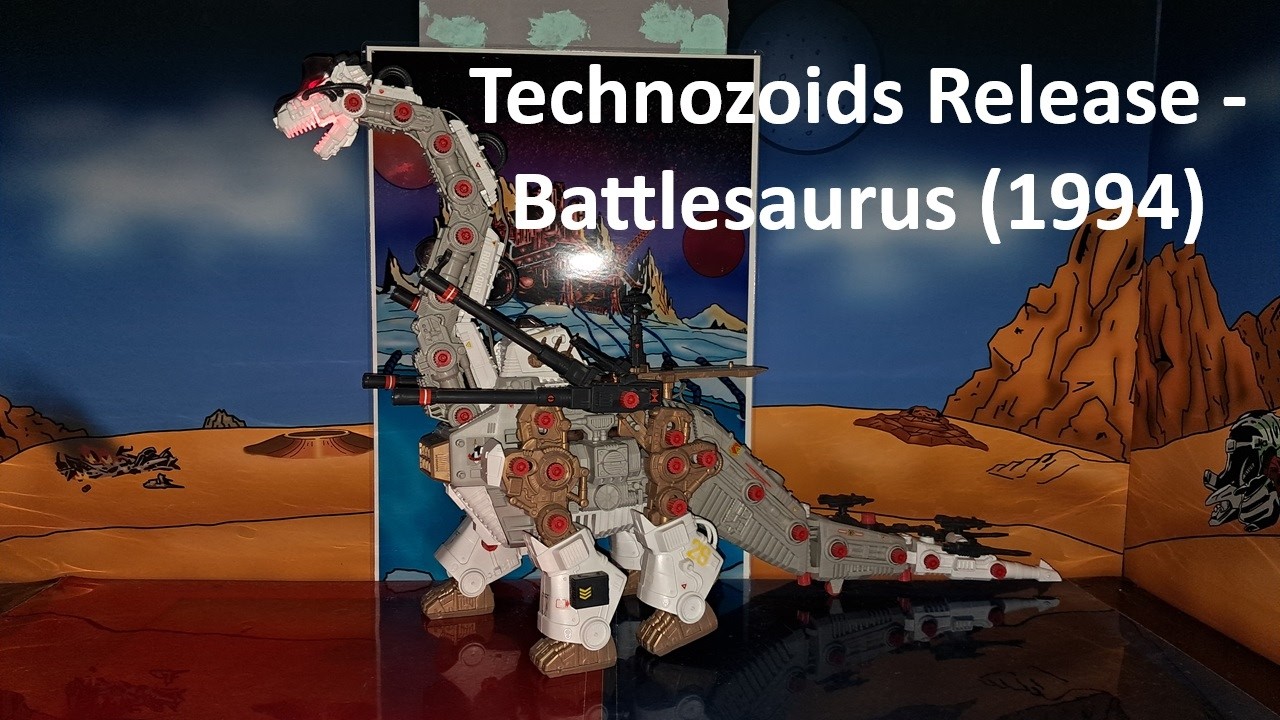 Technozoids Release - Battlesaurus - 1994 (With English Subtitles
