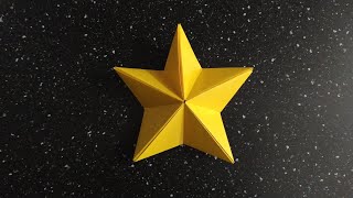 Как сделать пятиконечную ⭐ звезду из бумаги ⭐ Модульное оригами ➄