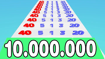 NUMBER MASTERS - NUMBER EVOLUTION RUN (Math Game) - Android & iOS Gameplay Walkthrough Ep 03