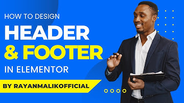 Design Header & Footer in Elementor with ElementsKit | Using Elementor (Free Method)