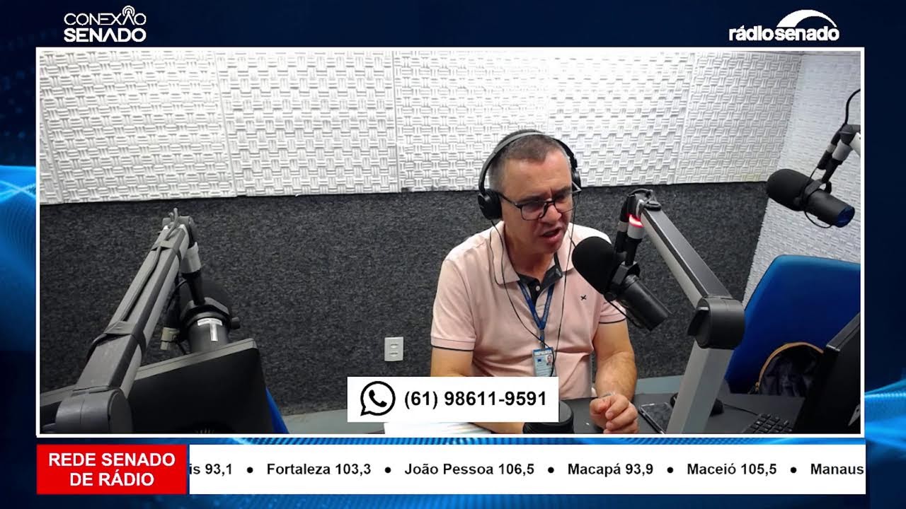 29/07/2025 Conexão Senado Federal Brasília - DF Rádio Senado -  Jornal TV📺 Senado 🇧🇷 Brasil Jornal TV