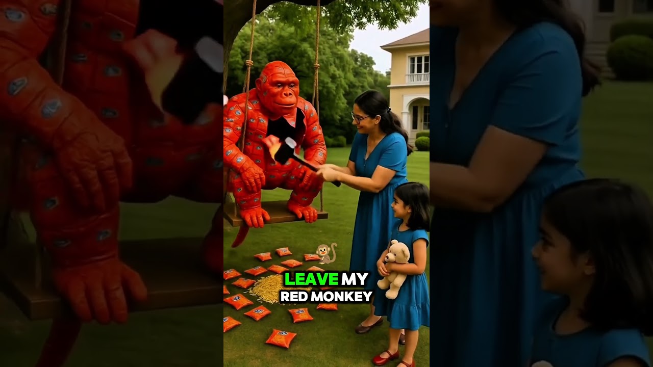 Dad broke my oreo mouse swing 😥💔