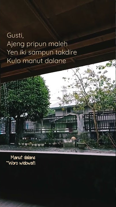 Manut dalane (Woro widowati), #shorts #ngeshortsdulu #music #storywa #instastory