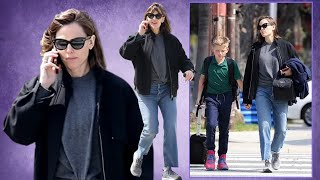 Jennifer Garner celebrates 51st birthday with son Samuel in Santa Monica