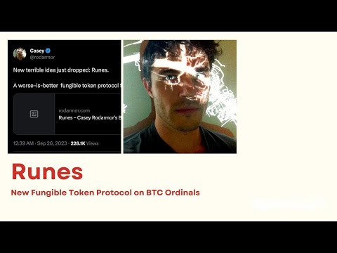 Runes :The New Magic of the Ordinals World? thumbnail