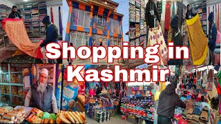 Shopping in Kashmir| Lal Chowk Market| Wani shawl factory |Srinagar market in Kashmir|Pashmina shawl