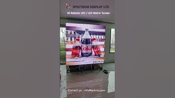Spectrum - 3D Robotic LED/LED Matrix Screen