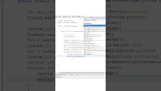 The matrix in java