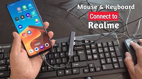 How to connect keyboard & mouse in realme mobile | keyboard/Mouse advance setting in realme