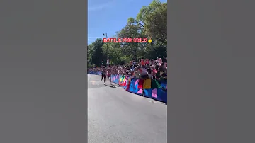 Sifan Hassan And Tigst Assefa Compete Fiercely Near The Finish Line At The 2024 Paris Marathon 