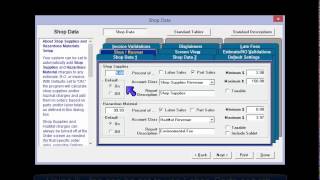 ShopKey Mgmt SE - Setup: Shop Supplies