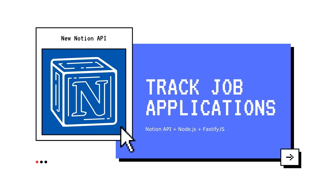 Track Job Applications With Notion API, Node.js and FastifyJS