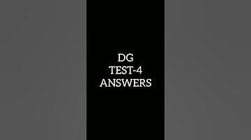 TEST 4/ANSWERS/DIFFERENTIAL GEOMETRY
