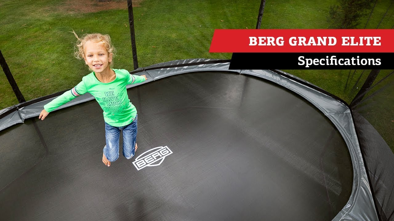 BERG Grand trampoline | - YouTube