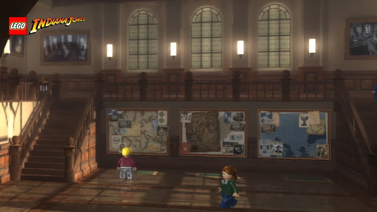 Lego indiana Jones Ambience: Barnett College