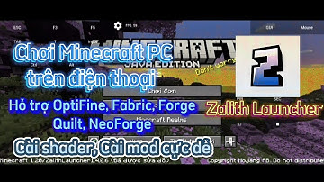 Cách chơi Minecraft PC trên điện thoại