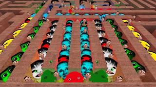 POV Auughh | Obunga | Habibi | Lobotomy & Plankton Nextbot Chaos In GMod #nextbots #garrysmod