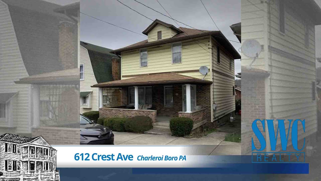 612 Crest Ave Charleroi Boro PA 15022 YouTube