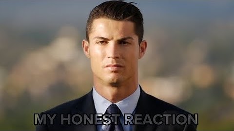 My Honest Reaction @cristiano