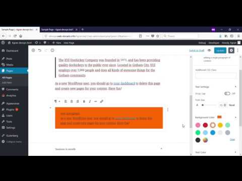 Short overview of WordPress Gutenberg editor