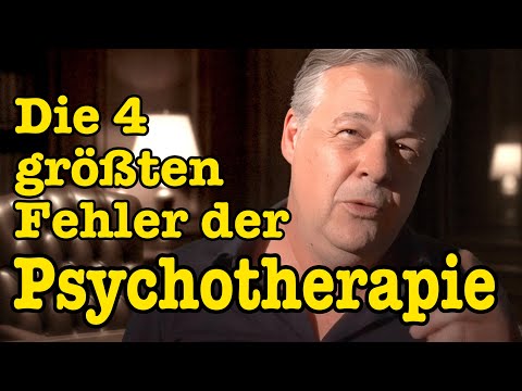 Psychotherapie neu Denken 1: Die 4 größten Fehler der Psychotherapie