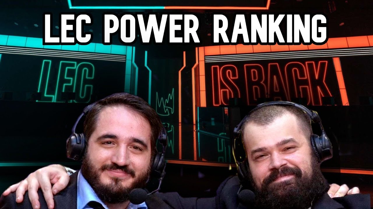 Lec Power Ranking -Spring Split 2021 - TheRock7 FT TonyB