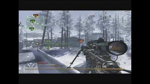 Cross Map No Scope Wallbang MW2