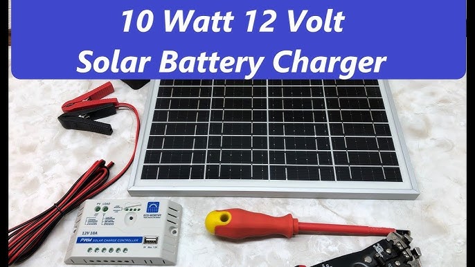 Sun Energise 12V 20W Solar Battery Charger 