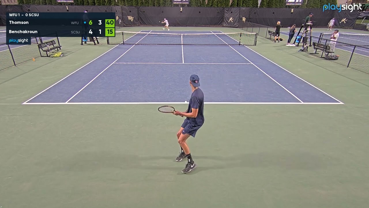 Matthew Thomson (WFU) def. Aissa Benchakroun (SCSU) - 3.5.24