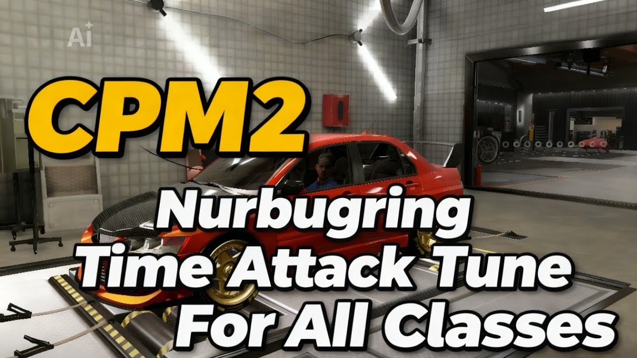 Car Parking Multiplayer 2: Nürburgring Time attack Tune for Every Class (B-U)