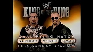 Bubba Ray Dudley vs Big Boss Man   Heat June 11th, 2000
