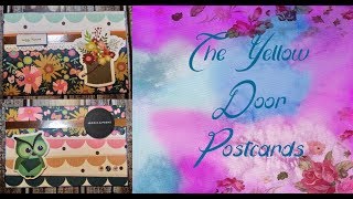 The Yellow Door Postcards
Just playing around and made these two postcards using The Yellow Door paper pad and ephemera by Christine Middlecamp.
Facebook: https://www.facebook.com/tammy.l.sexton1
Instagram: https://www.instagram.com/tammy.l.sexton
Blog: https://peachesandcreamartscrafts.wordpress.com The Yellow Door Postcards