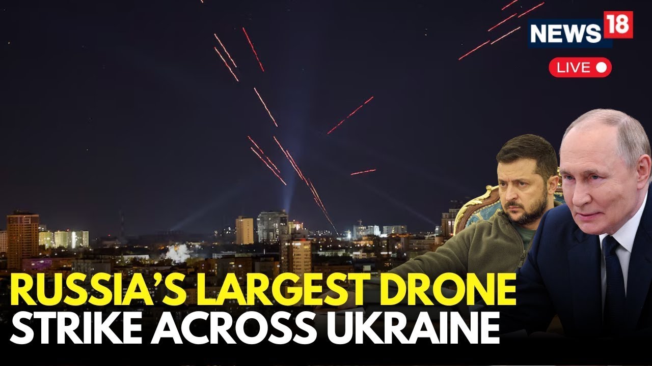 LIVE | NO PEACE As Russia Launches Largest Drone & Missile ATTACK In A ...